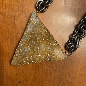 Karli Buxton druzy necklace
